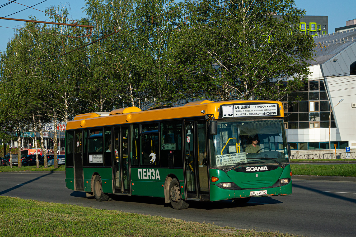 Пензенская область, Scania OmniLink I (Скания-Питер) № Е 902 АХ 164