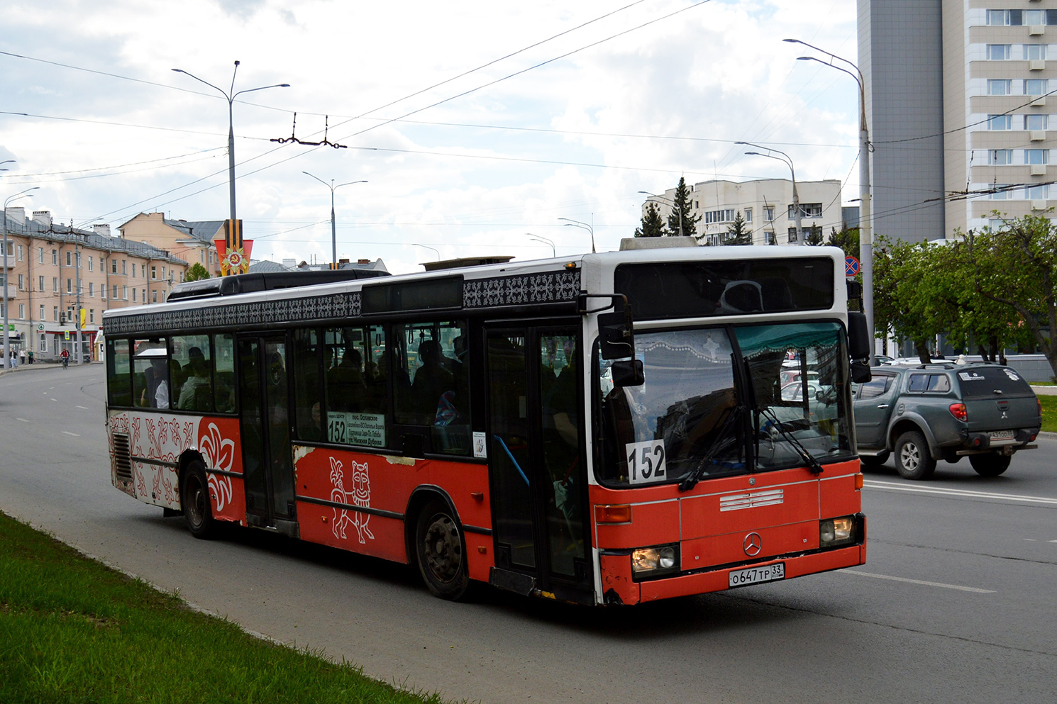 Владимирская область, Mercedes-Benz O405N2 № О 647 ТР 33
