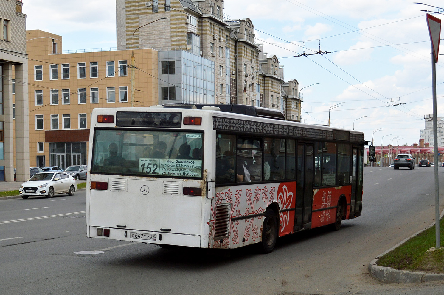 Владимирская область, Mercedes-Benz O405N2 № О 647 ТР 33