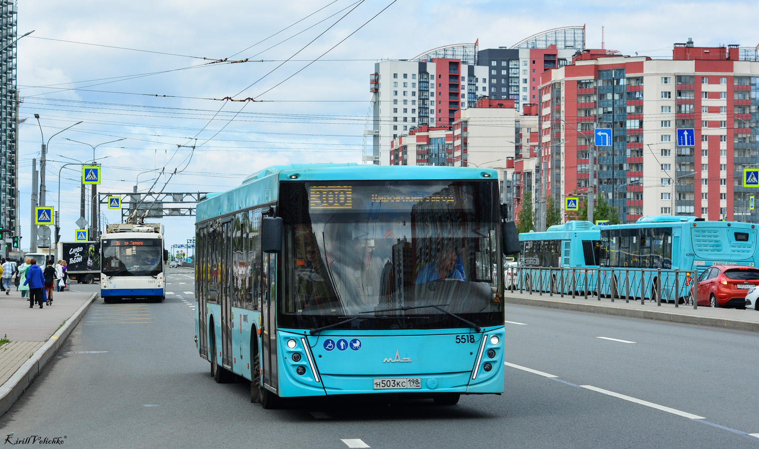 Санкт-Петербург, МАЗ-203.047 № 5518