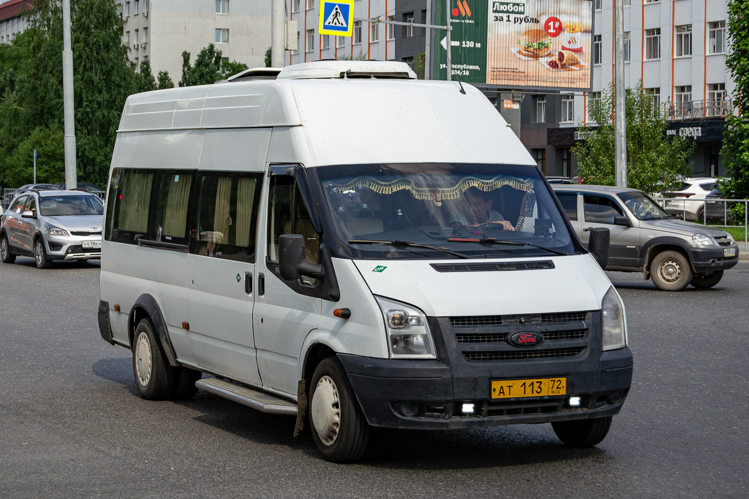 Тюменская область, Нижегородец-222702 (Ford Transit) № АТ 113 72