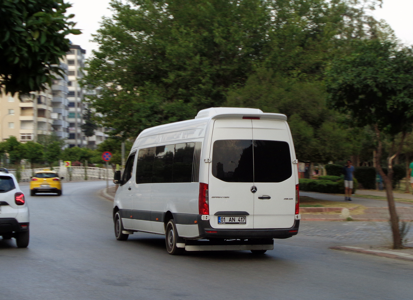 Турция, Mercedes-Benz Sprinter W907 416CDI № 01 AN 417