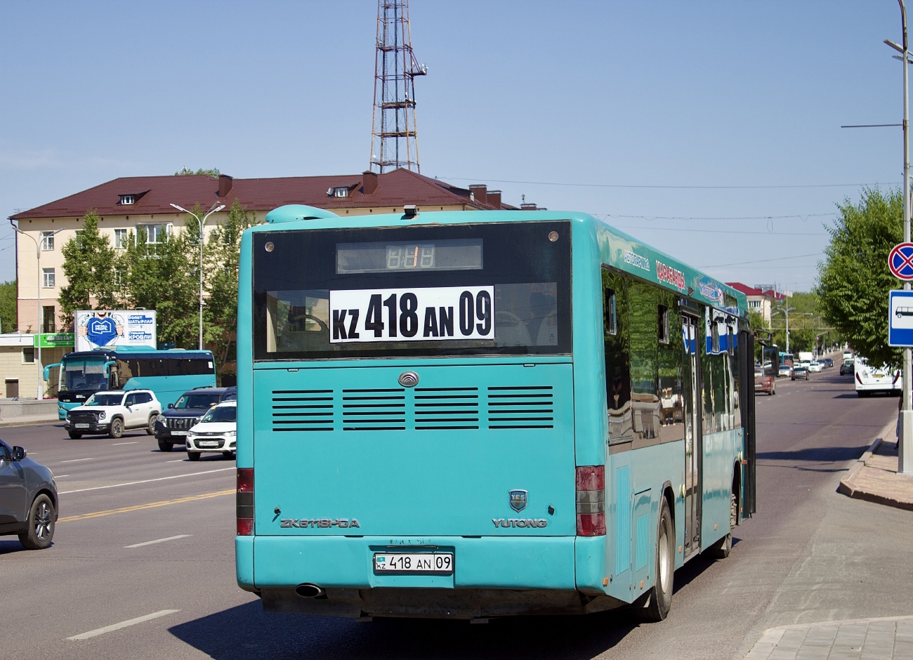 Карагандинская область, Yutong ZK6118HGA № 418 AN 09