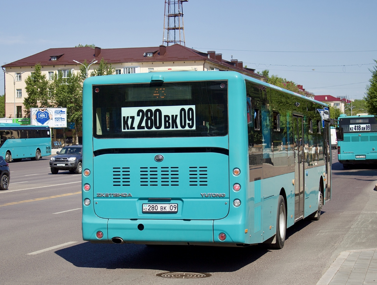 Карагандинская область, Yutong ZK6118HGA (QazTehna) № 280 BK 09