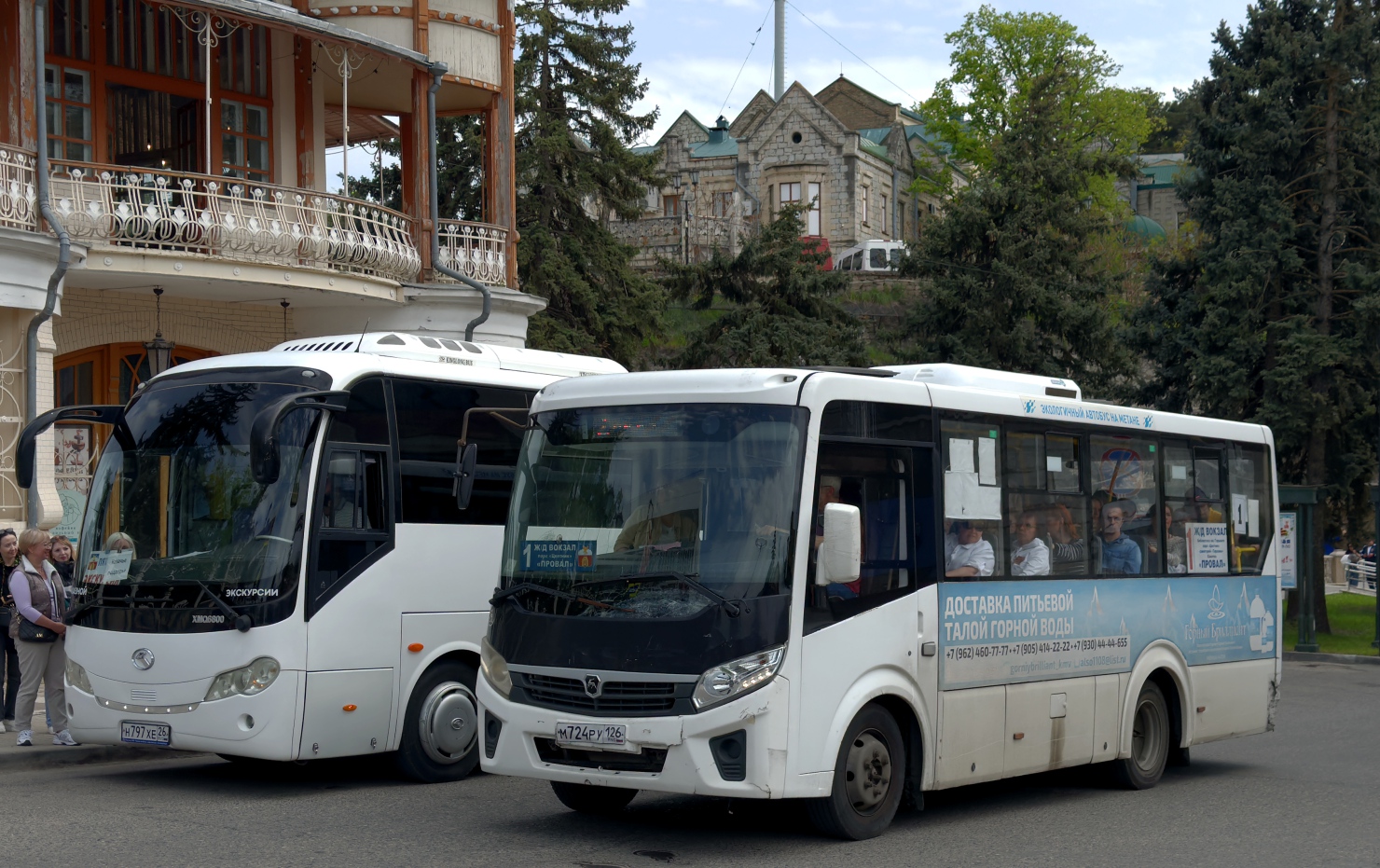 Ставропольский край, ПАЗ-320435-04 "Vector Next" № М 724 РУ 126