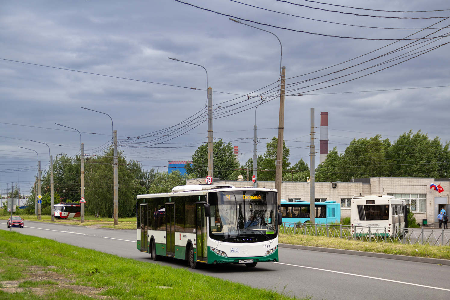 Санкт-Петербург, Volgabus-5270.00 № 1493