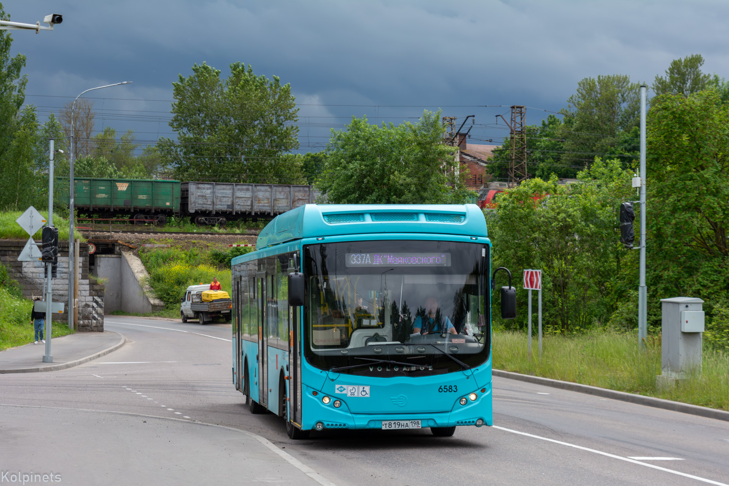 Санкт-Петербург, Volgabus-5270.G4 (CNG) № 6583