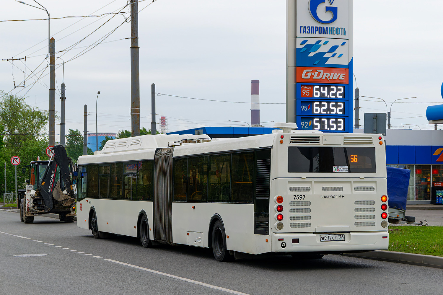 Санкт-Петербург, ЛиАЗ-6213.71 № 7597