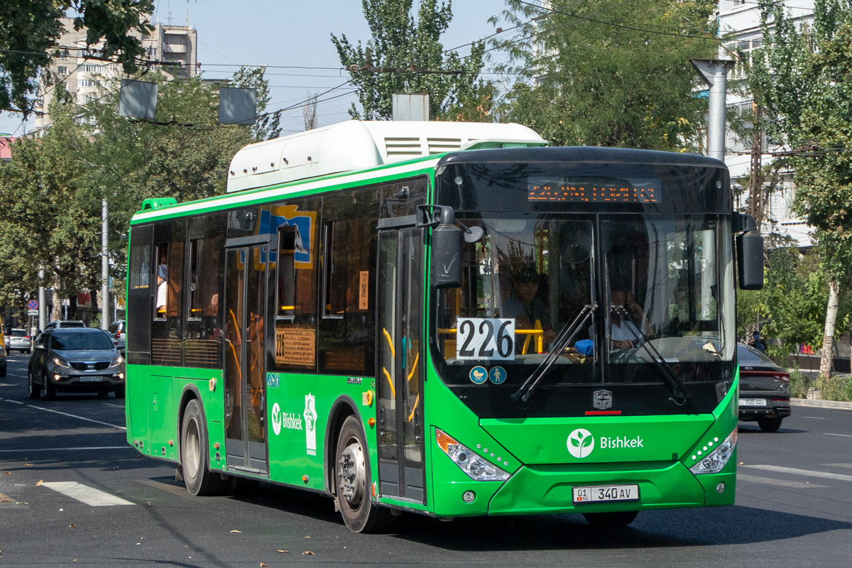 Кыргызстан, Zhong Tong LCK6105HGC Fashion № 01 340 AV