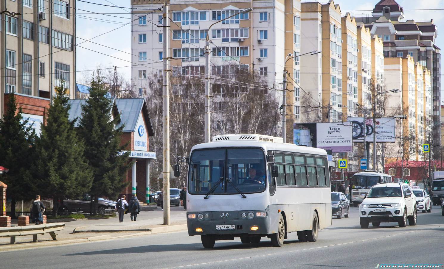 Томская область, Hyundai AeroTown № С 214 НК 70