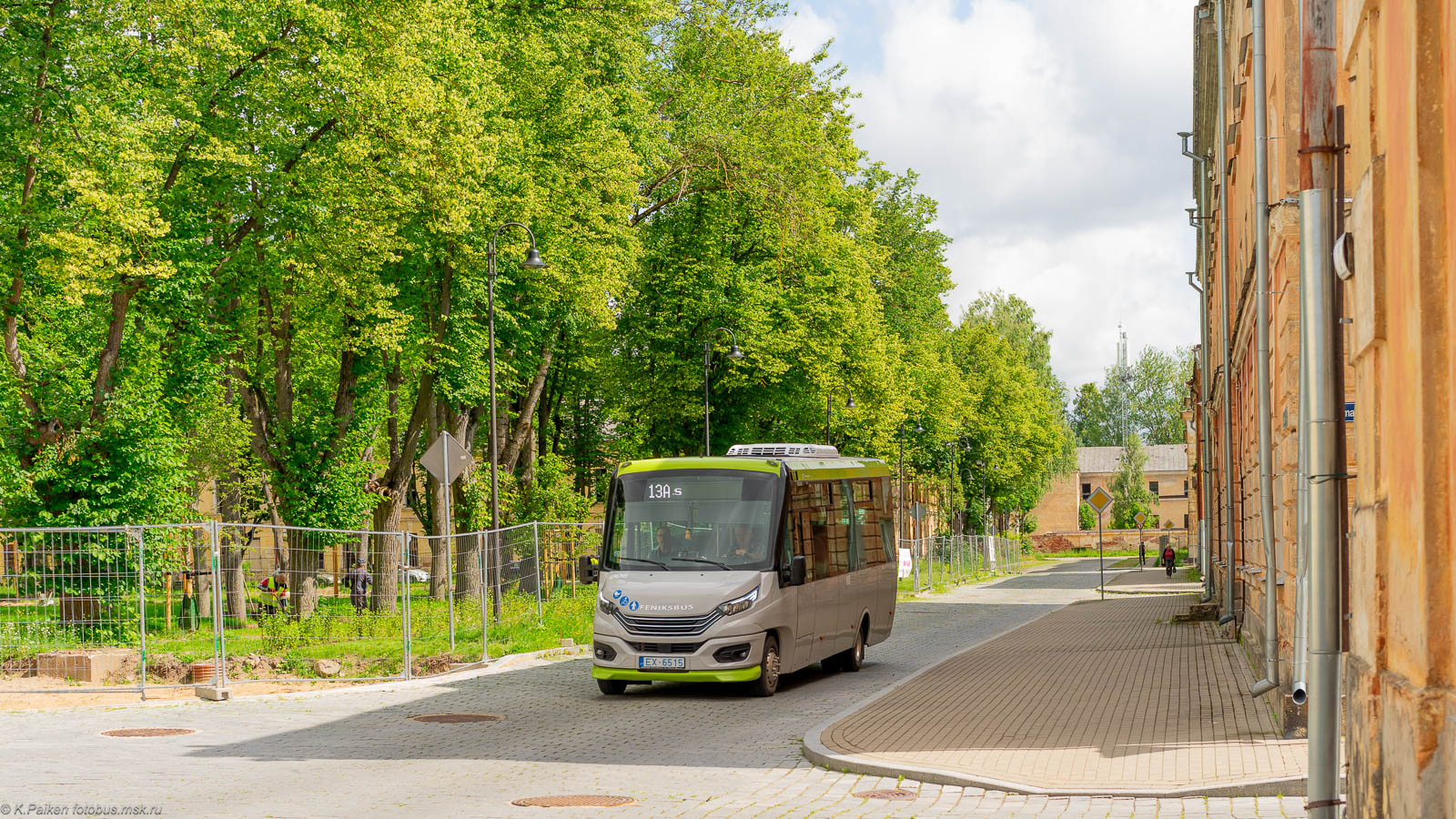 Latvia, Feniksbus FBI II 83M-E # 008
