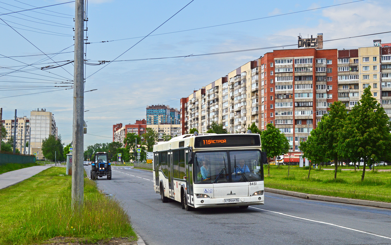 Санкт-Петербург, МАЗ-103.486 № 8451