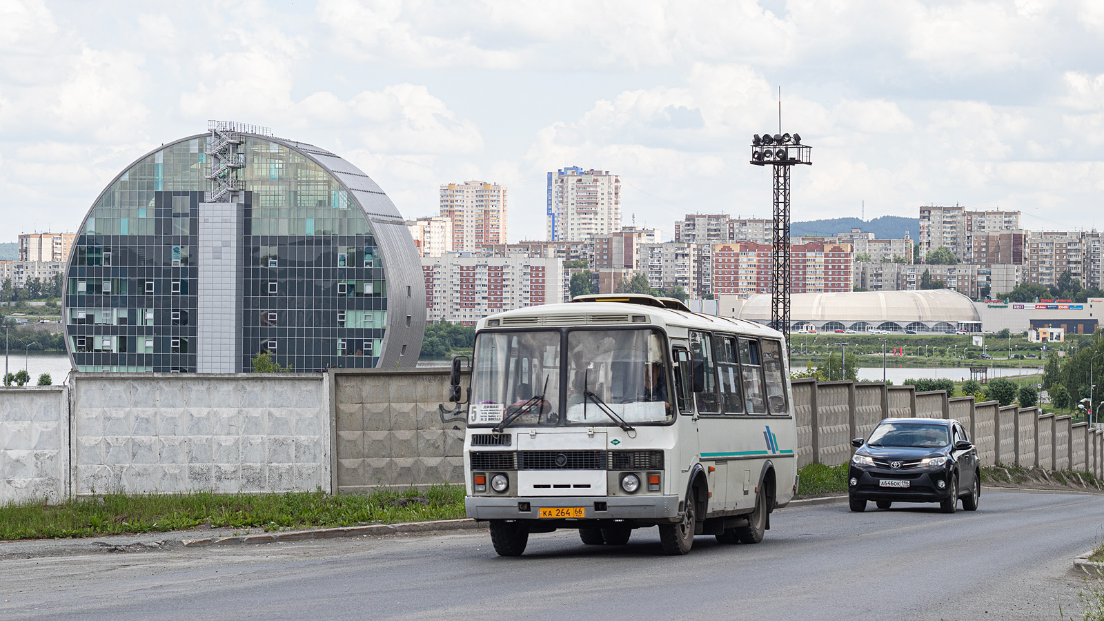 Свердловская область, ПАЗ-32053 № КА 264 66
