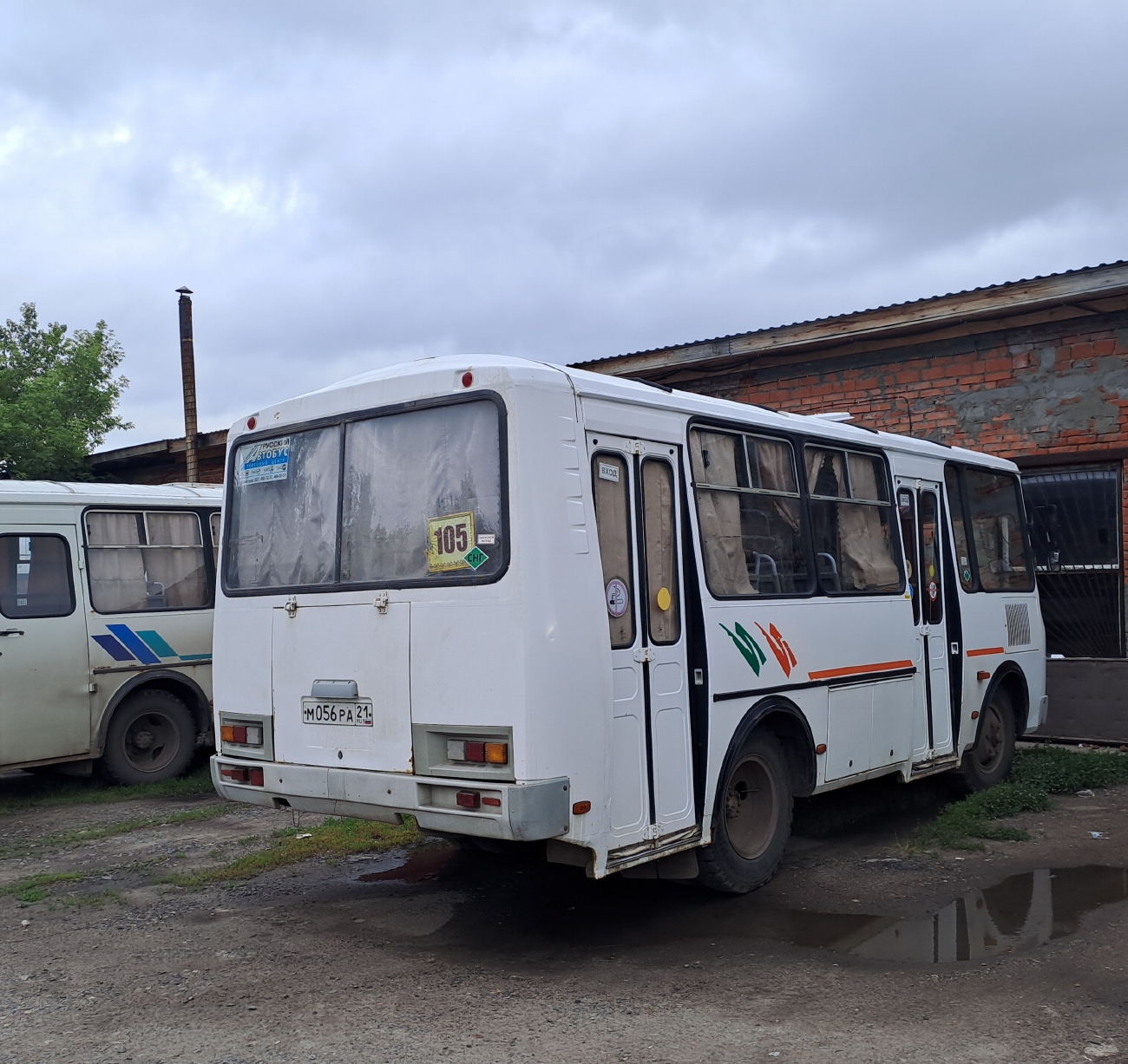 Чувашия, ПАЗ-32054 № М 056 РА 21