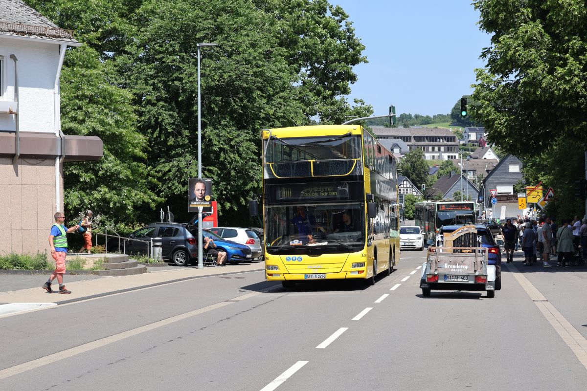 Бранденбург, MAN A39 Lion's City DD ND313 № 3296; Северный Рейн-Вестфалия — 130 лет с запуска первого в мире автобусного маршрута