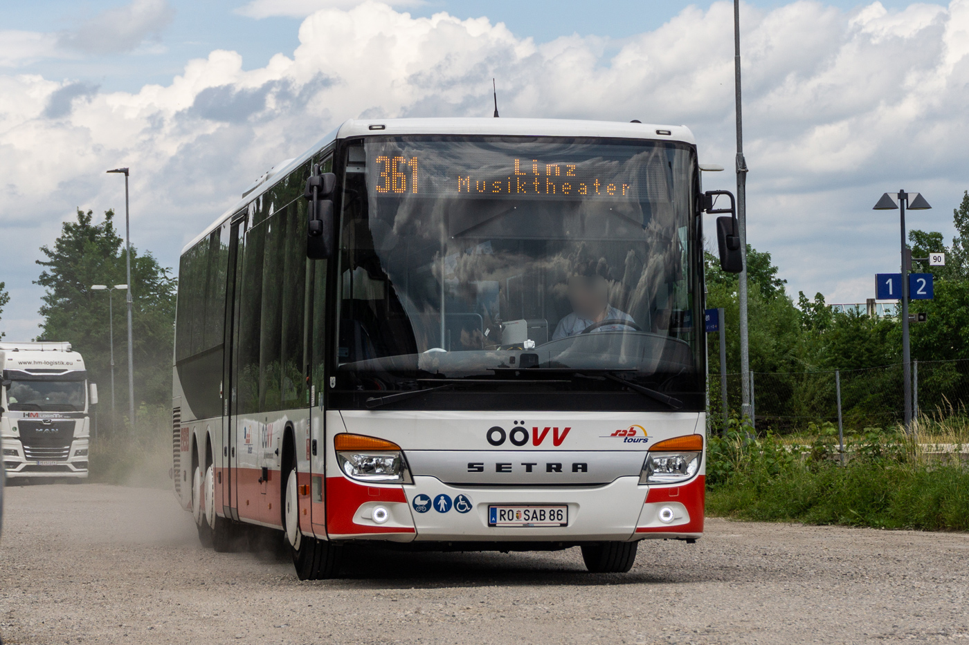 Rakousko, Setra S418LE business č. RO SAB 86