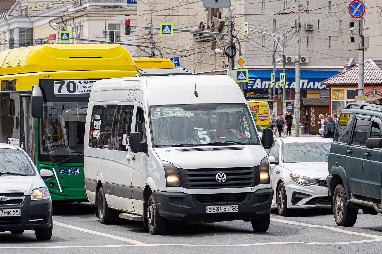Пензенская область, Луидор-22370C (Volkswagen Crafter) № О 636 ХТ 58