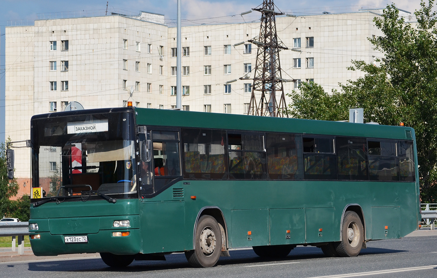 Тюменская область, MAN A72 Lion's Classic SÜ313 № Х 123 ЕС 72