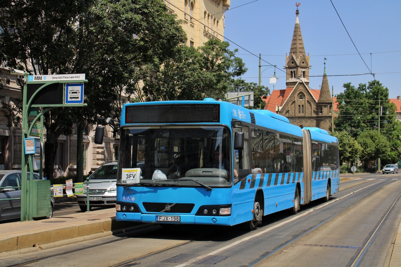 Венгрия, Volvo 7700A № FJX-198