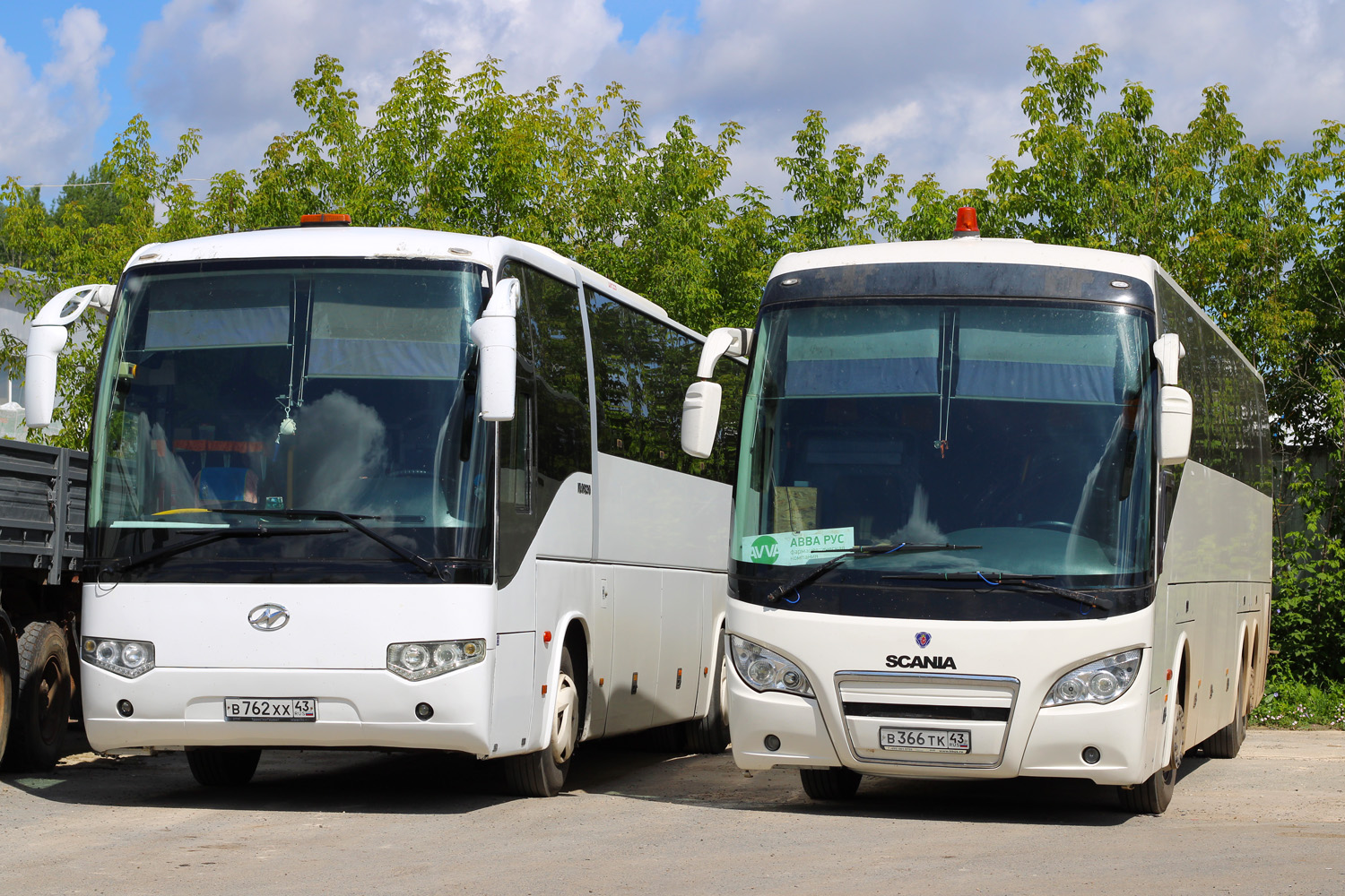 Кировская область, Higer A80 13.7 № В 366 ТК 43