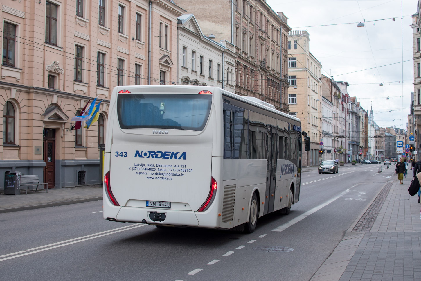 Латвия, IVECO Crossway LINE 10.8M № 343