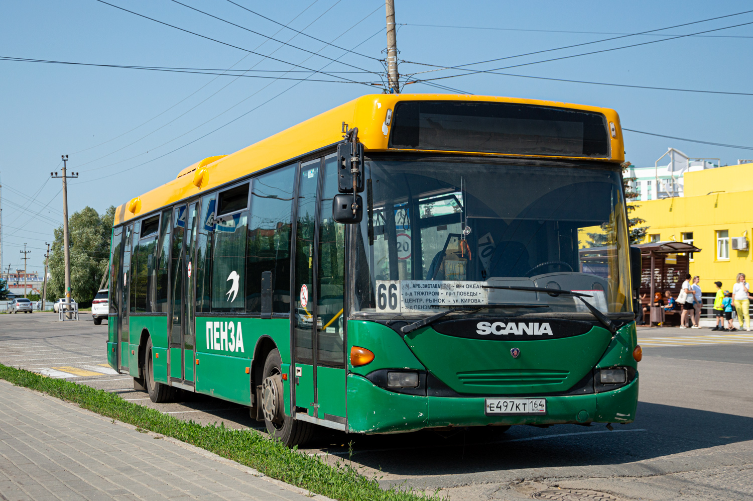 Пензенская область, Scania OmniLink I (Скания-Питер) № Е 497 КТ 164
