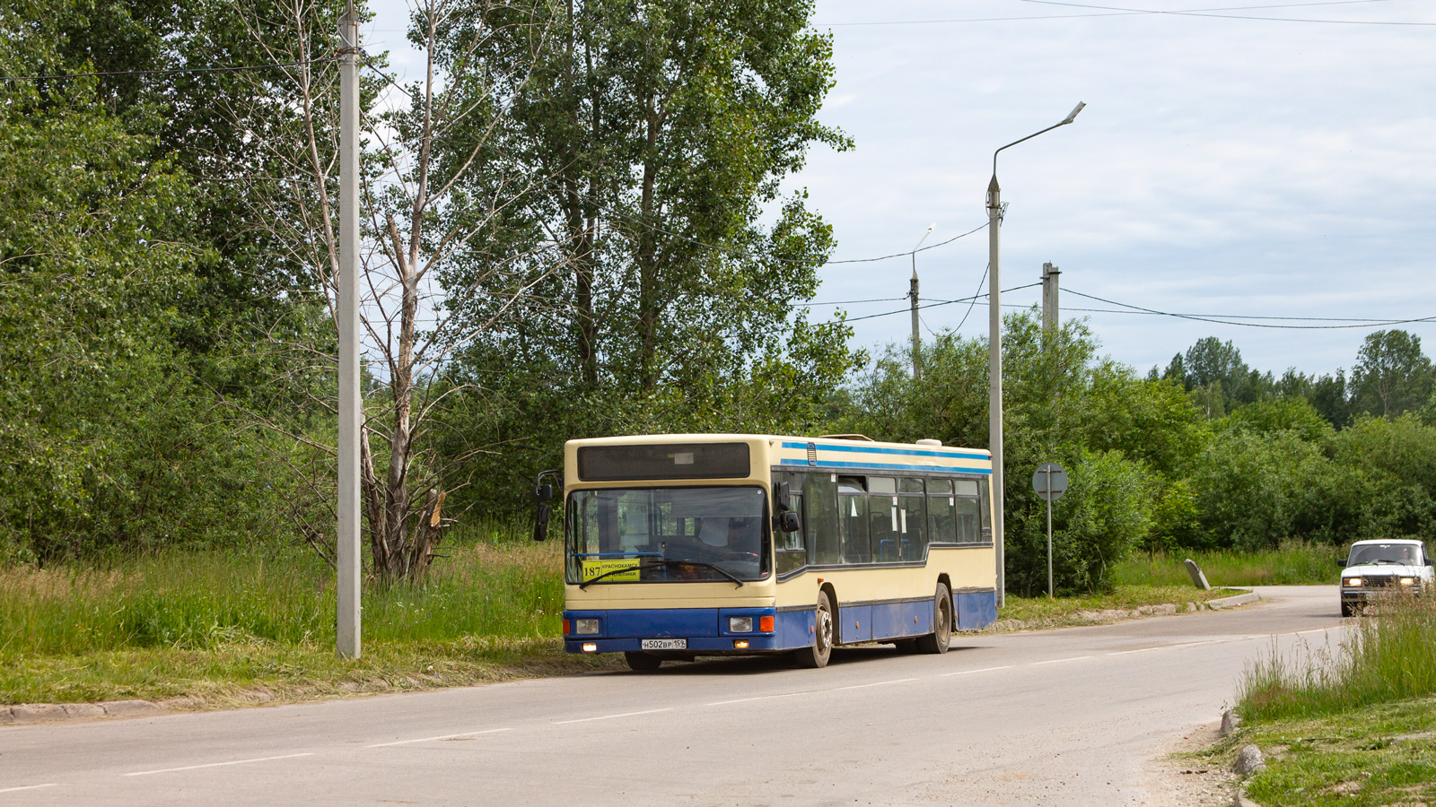 Пермский край, MAN A10 NL262 № Н 502 ВР 159