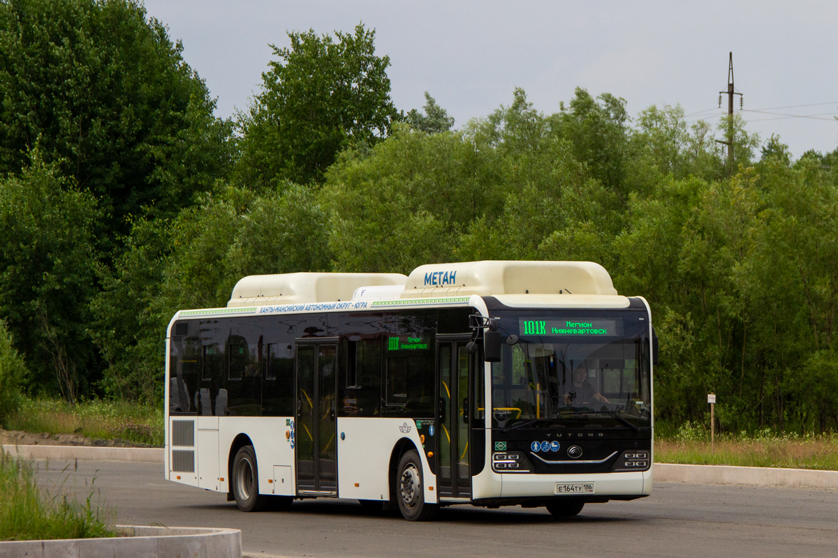 Ханты-Мансийский АО, Yutong ZK6116HG № Е 164 ТУ 186