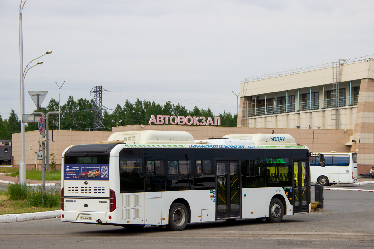 Ханты-Мансийский АО, Yutong ZK6116HG № Е 164 ТУ 186
