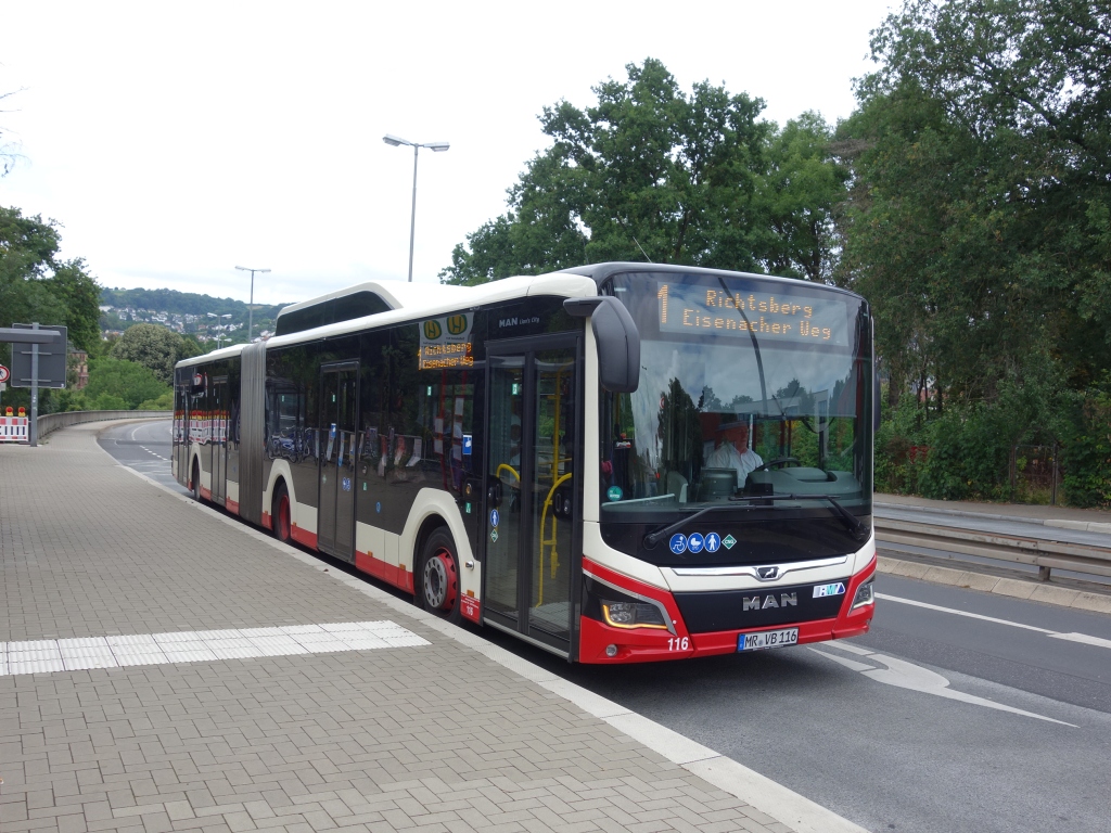 Гессен, MAN 18C Lion's City 18 G NG320 EfficientHybrid № 116