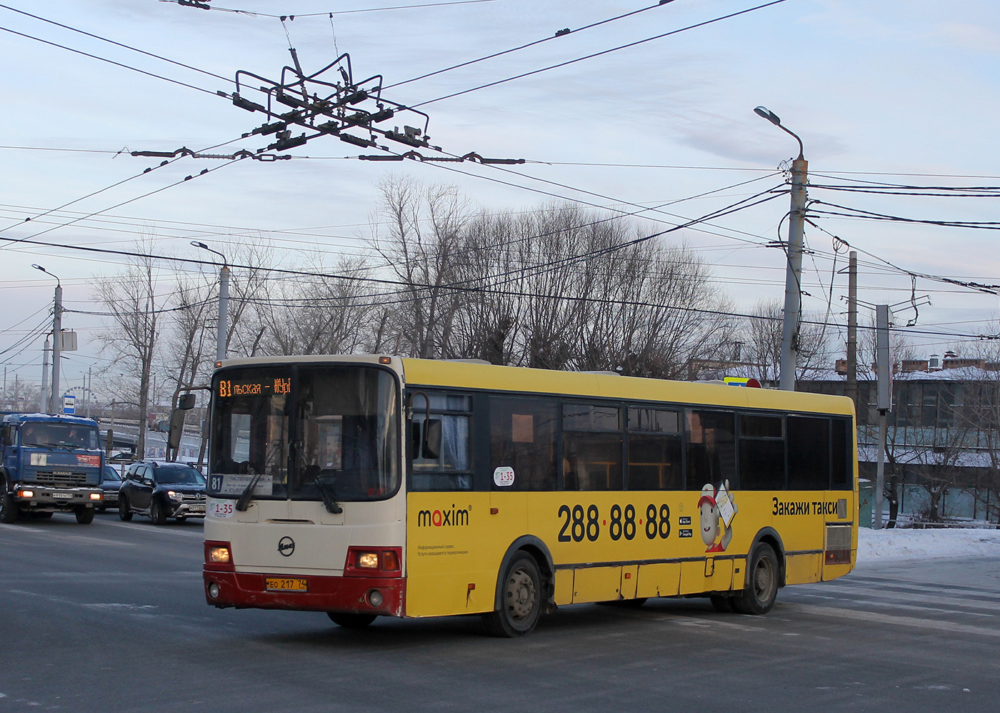 Челябинская область, ЛиАЗ-5256.53 № 1-35
