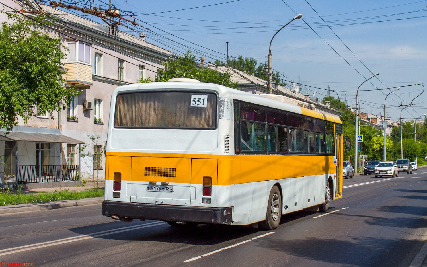 Красноярский край, Hyundai Super AeroCity № М 617 УМ 124 Красноярский край, Hyundai Super AeroCity № М 617 УМ 124