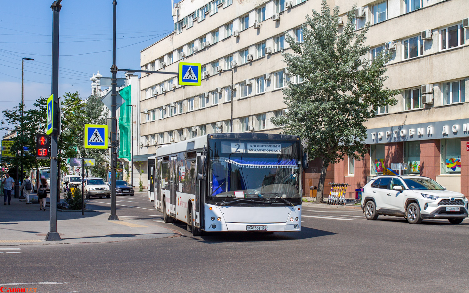 Красноярский край, МАЗ-203.068 № В 383 ОВ 124