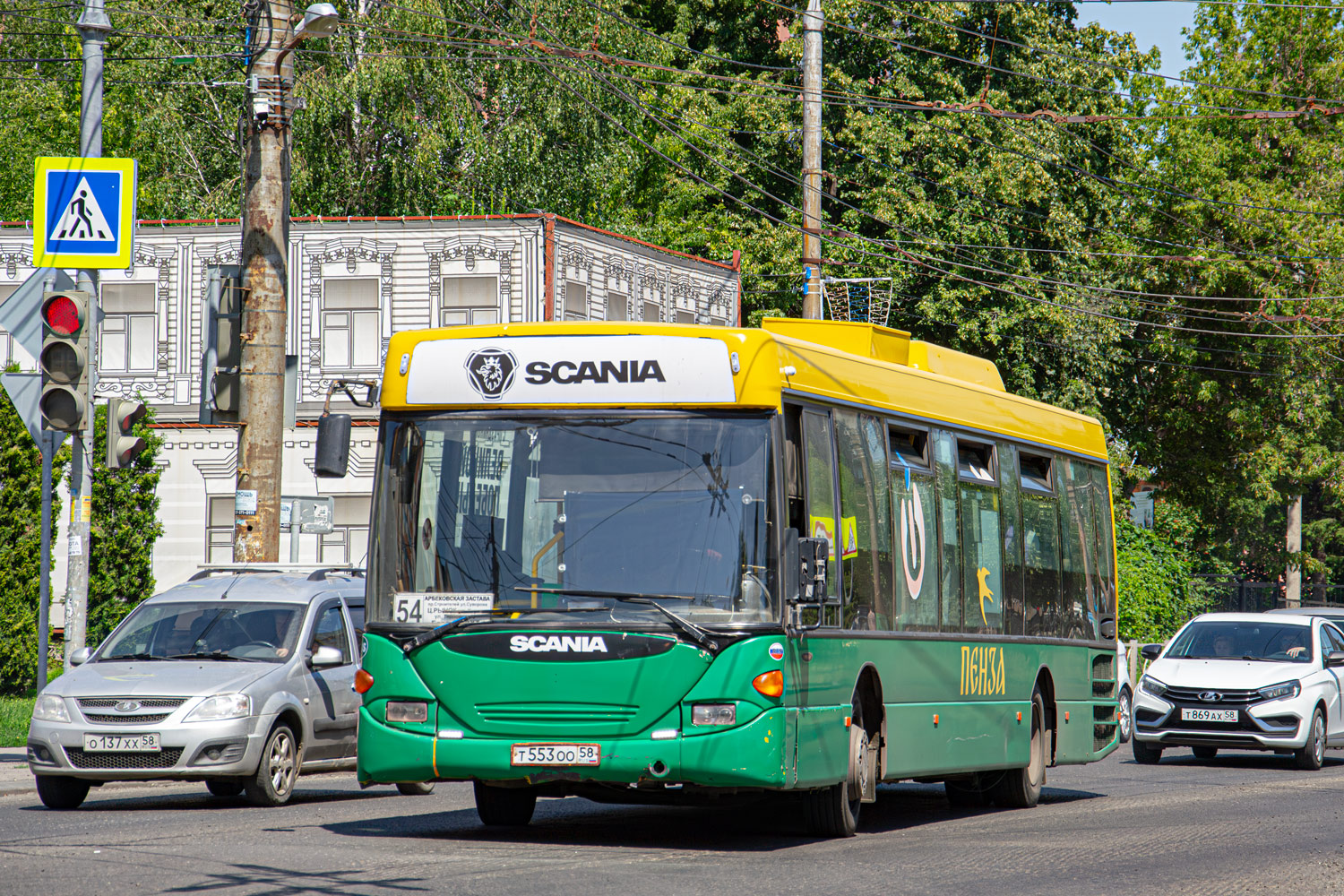 Penza region, Scania OmniLink I (Scania-St.Petersburg) Nr. Т 553 ОО 58