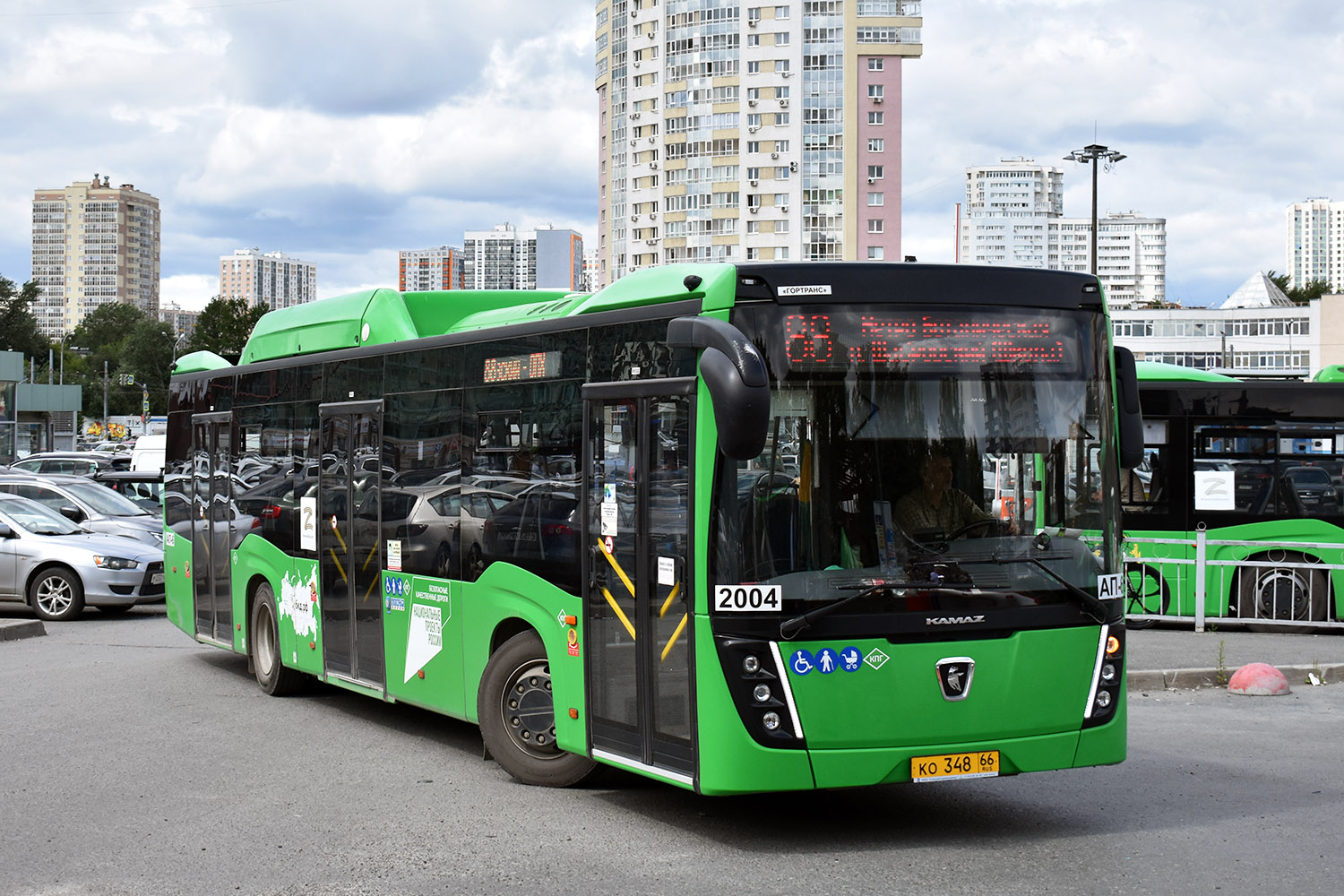 Свердловская область, НефАЗ-5299-40-57 (CNG) № 2004 Свердловская область, НефАЗ-5299-40-57 (CNG) № 2004