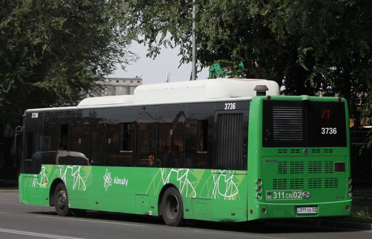 Алматы, Golden Dragon XML6125CN (Hyundai Trans Auto) № 3736