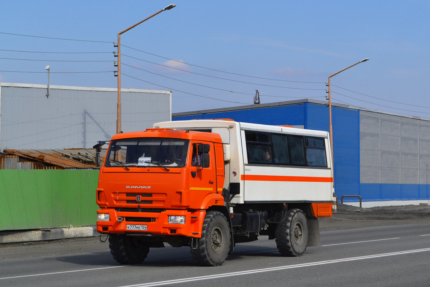 Красноярский край, НефАЗ-42111-25 № К 777 МЕ 124
