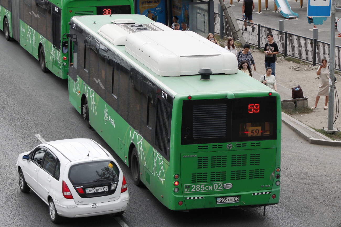 Алматы, Golden Dragon XML6125CN (Hyundai Trans Auto) № 3711