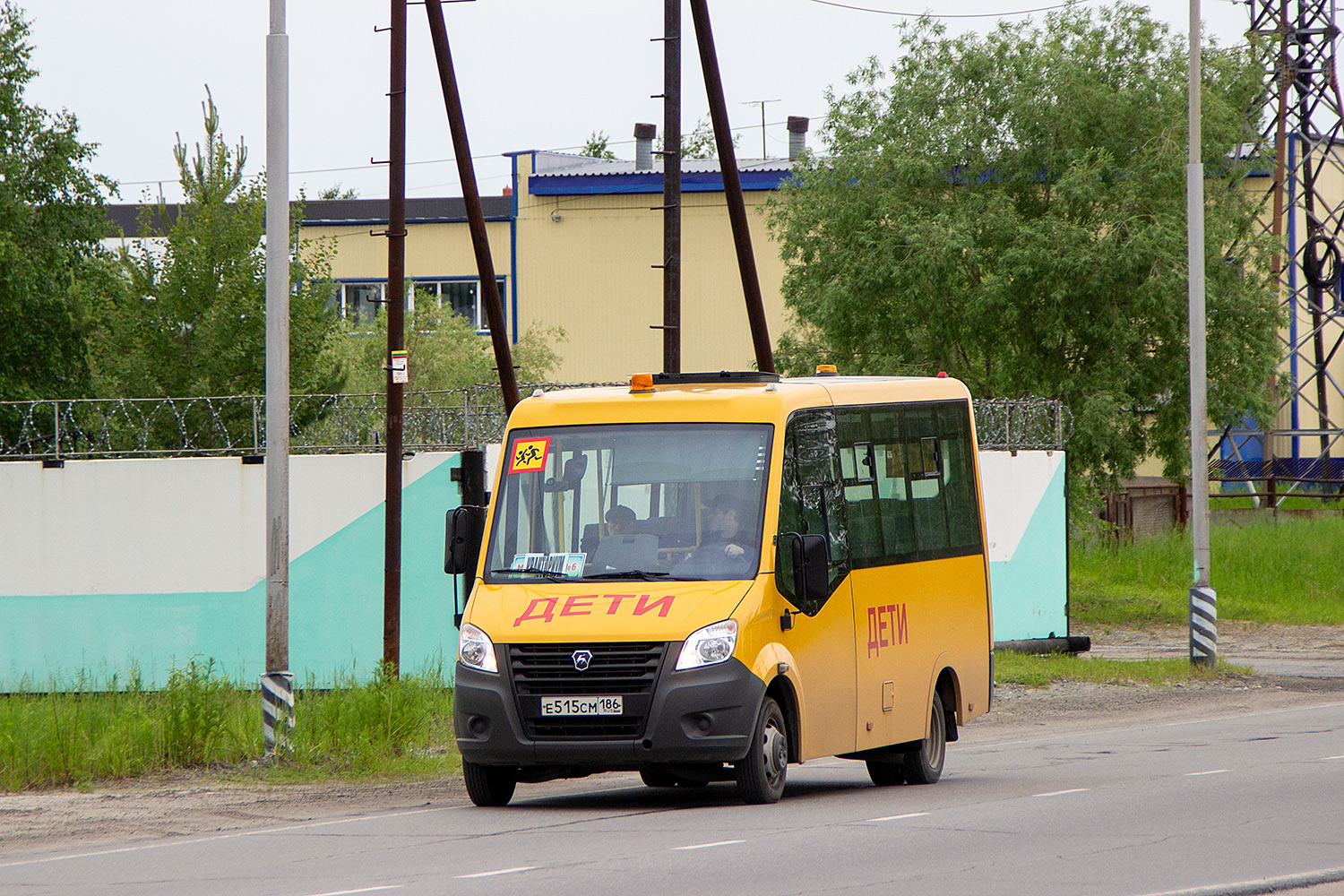 Ханты-Мансийский АО, ГАЗ-A67R43 Next № Е 515 СМ 186