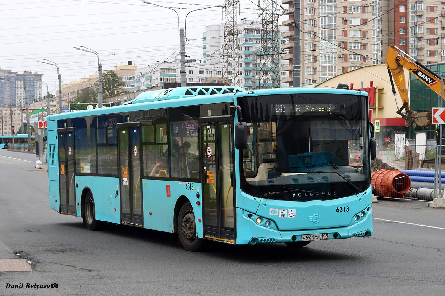Санкт-Петербург, Volgabus-5270.G4 (LNG) № 6313