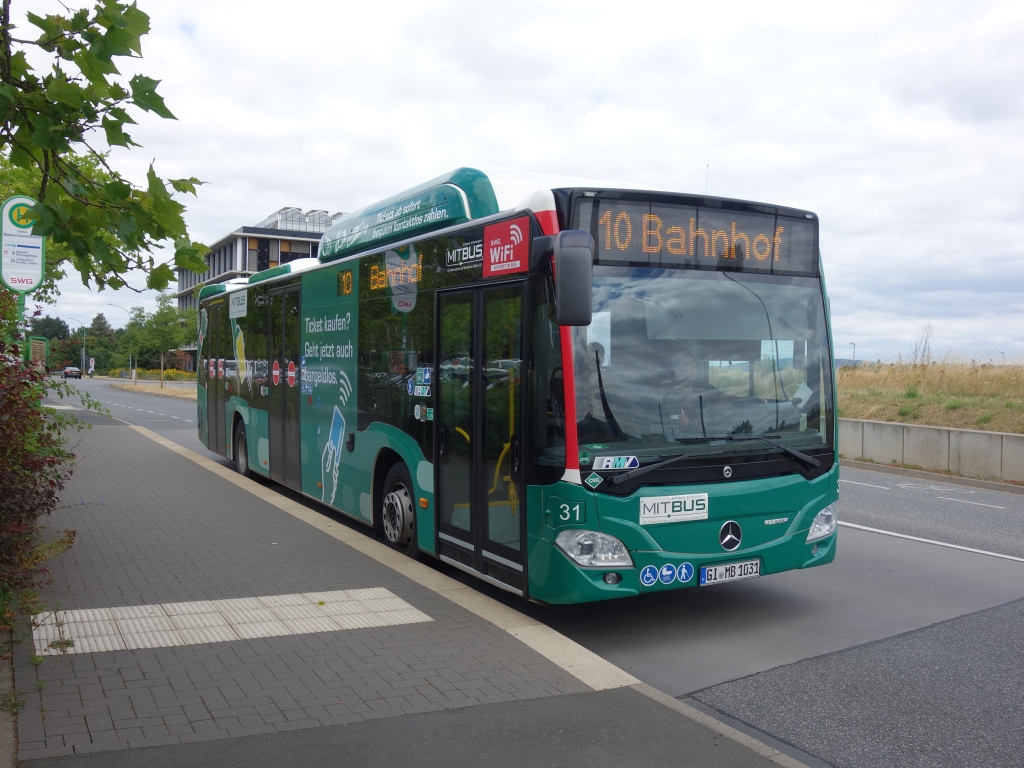 Гессен, Mercedes-Benz Citaro C2 NGT hybrid № 31 Гессен, Mercedes-Benz Citaro C2 NGT hybrid № 31