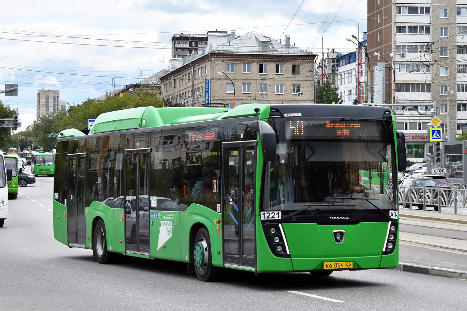 Свердловская область, НефАЗ-5299-40-57 (CNG) № 1221