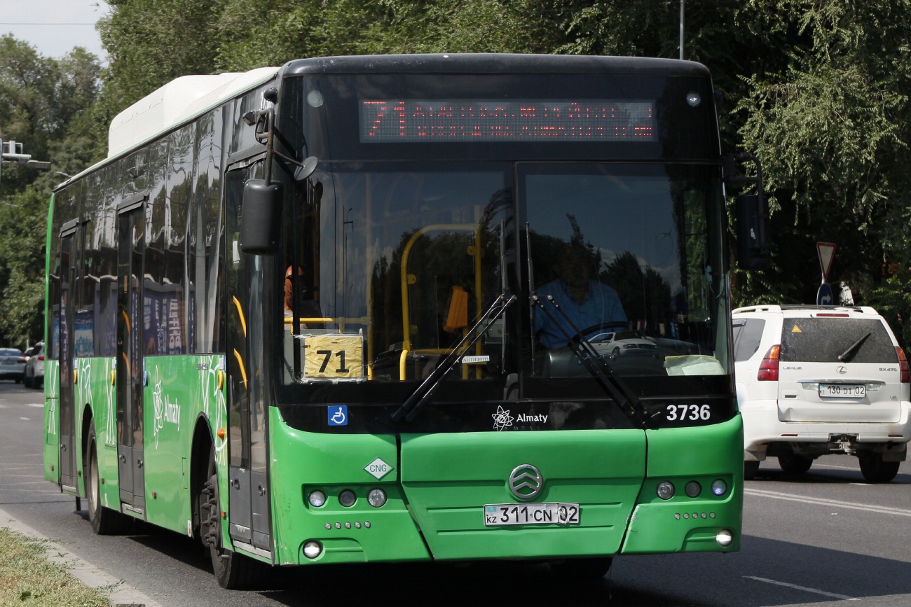 Алматы, Golden Dragon XML6125CN (Hyundai Trans Auto) № 3736