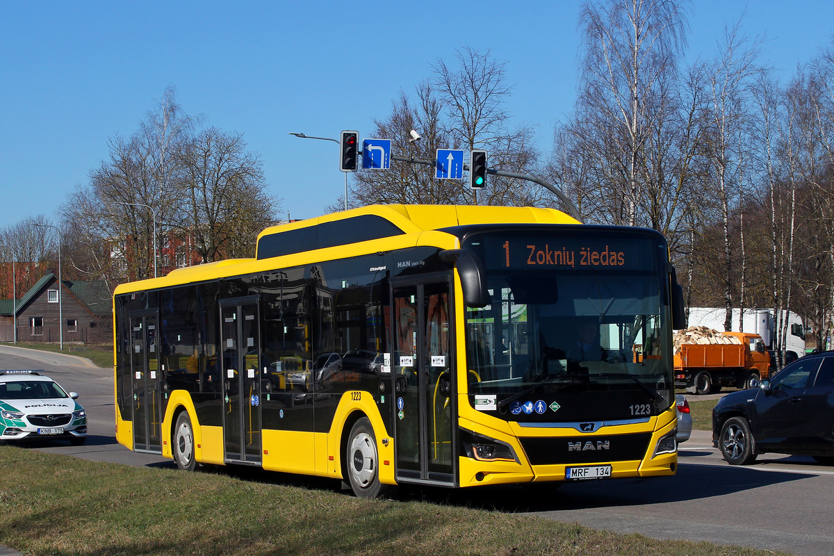 Литва, MAN 12C Lion's City 12 G NL280 EfficientHybrid № 1223