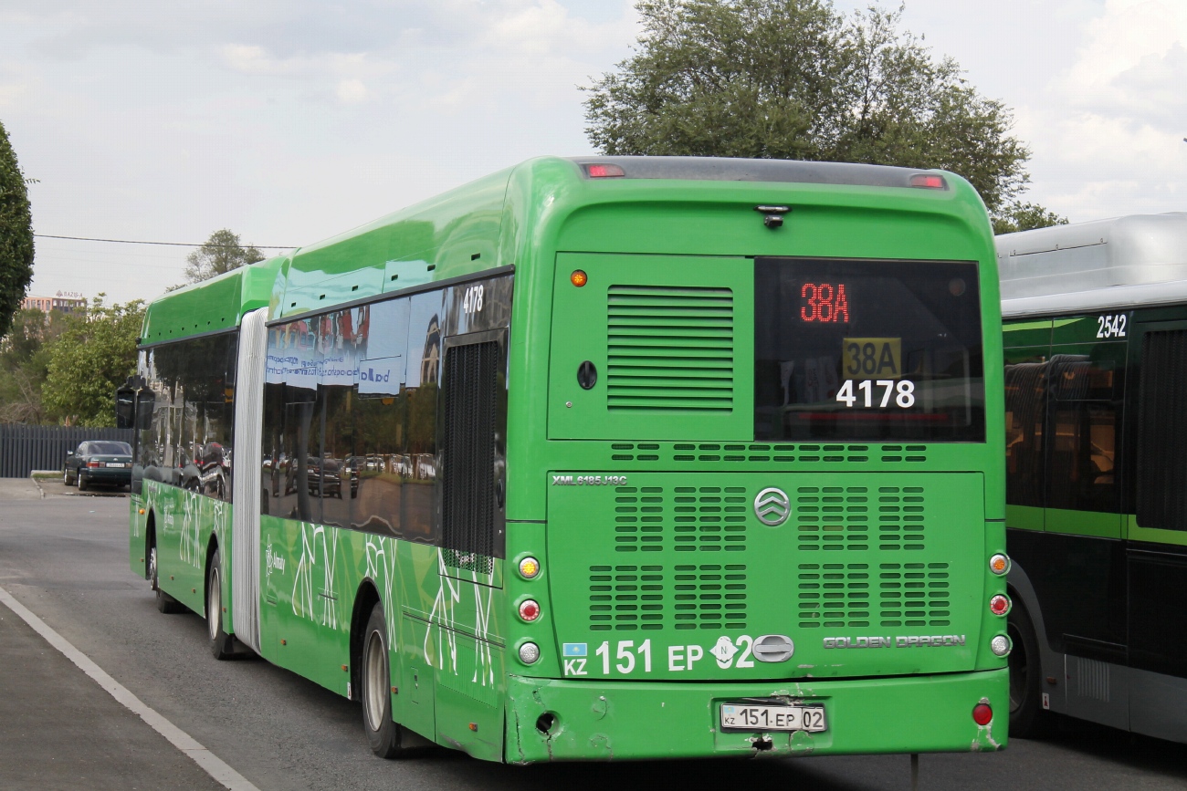 Алматы, Golden Dragon XML6185J13C (Hyundai Trans Auto) № 4178