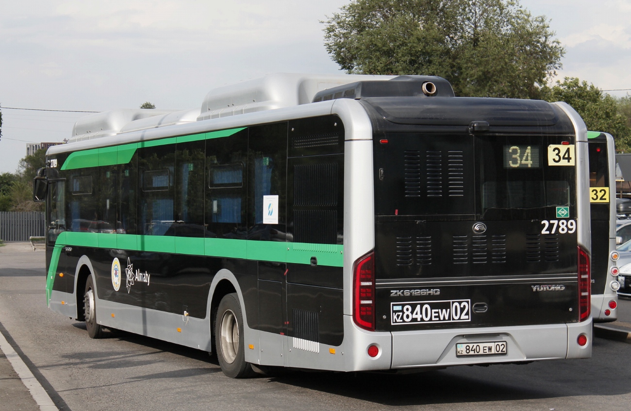 Алматы, Yutong ZK6126HG (QazTehna) № 2789