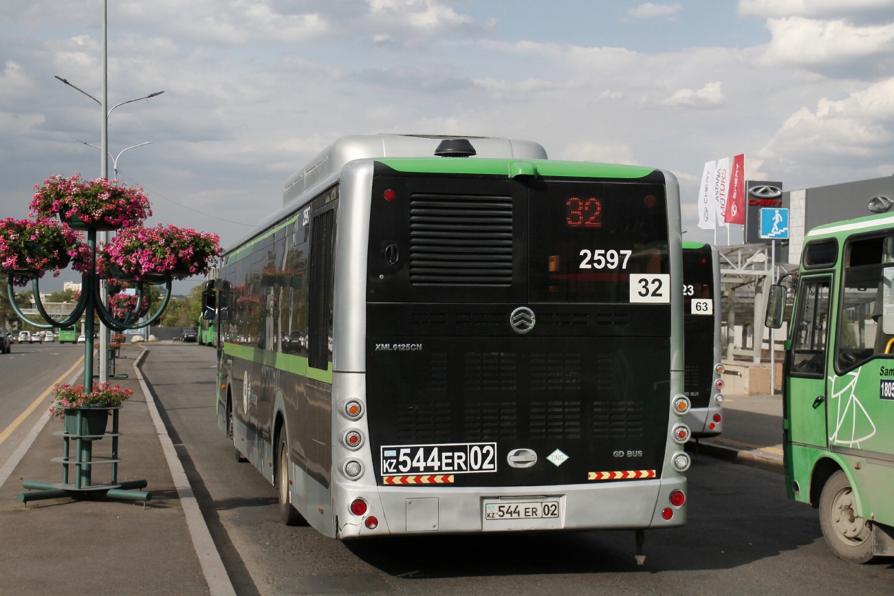 Алматы, Golden Dragon XML6125CN (Hyundai Trans Auto) № 2597