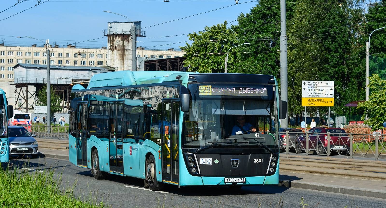 Санкт-Петербург, НефАЗ-5299-40-57 (CNG) № 3501