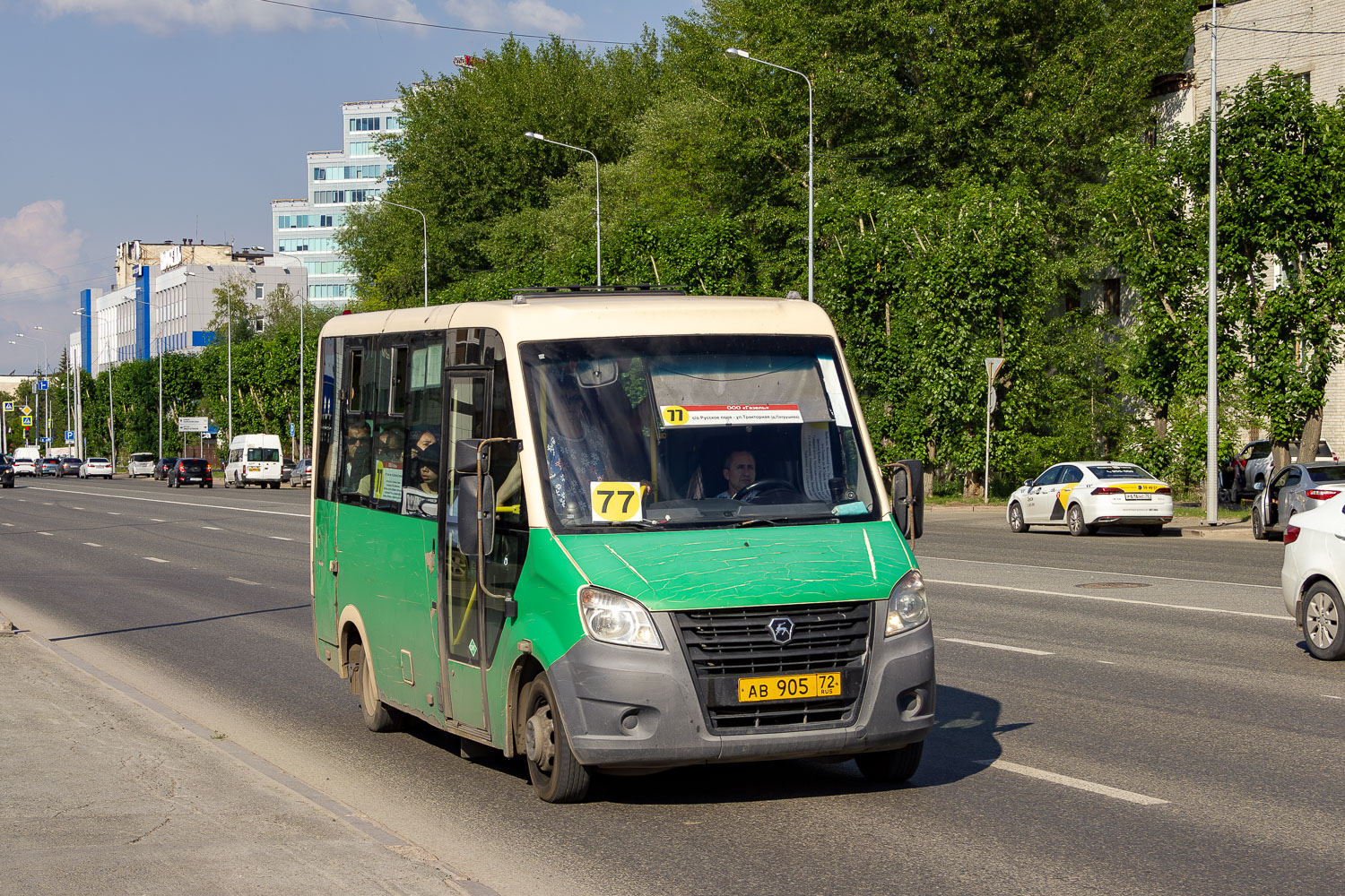 Тюменская область, ГАЗ-A64R45 Next № АВ 905 72