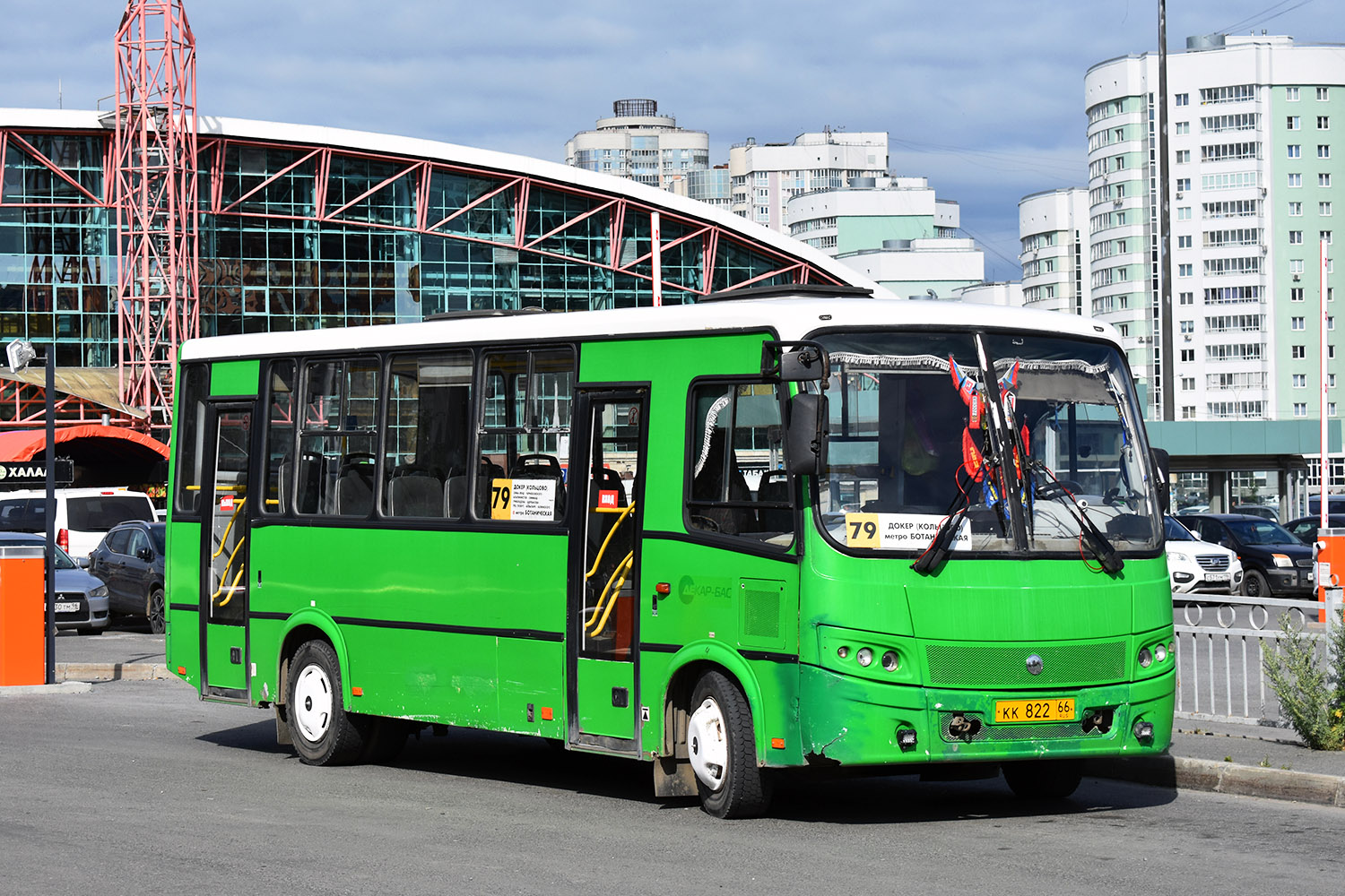 Свердловская область, ПАЗ-320412-05 "Вектор" № КК 822 66